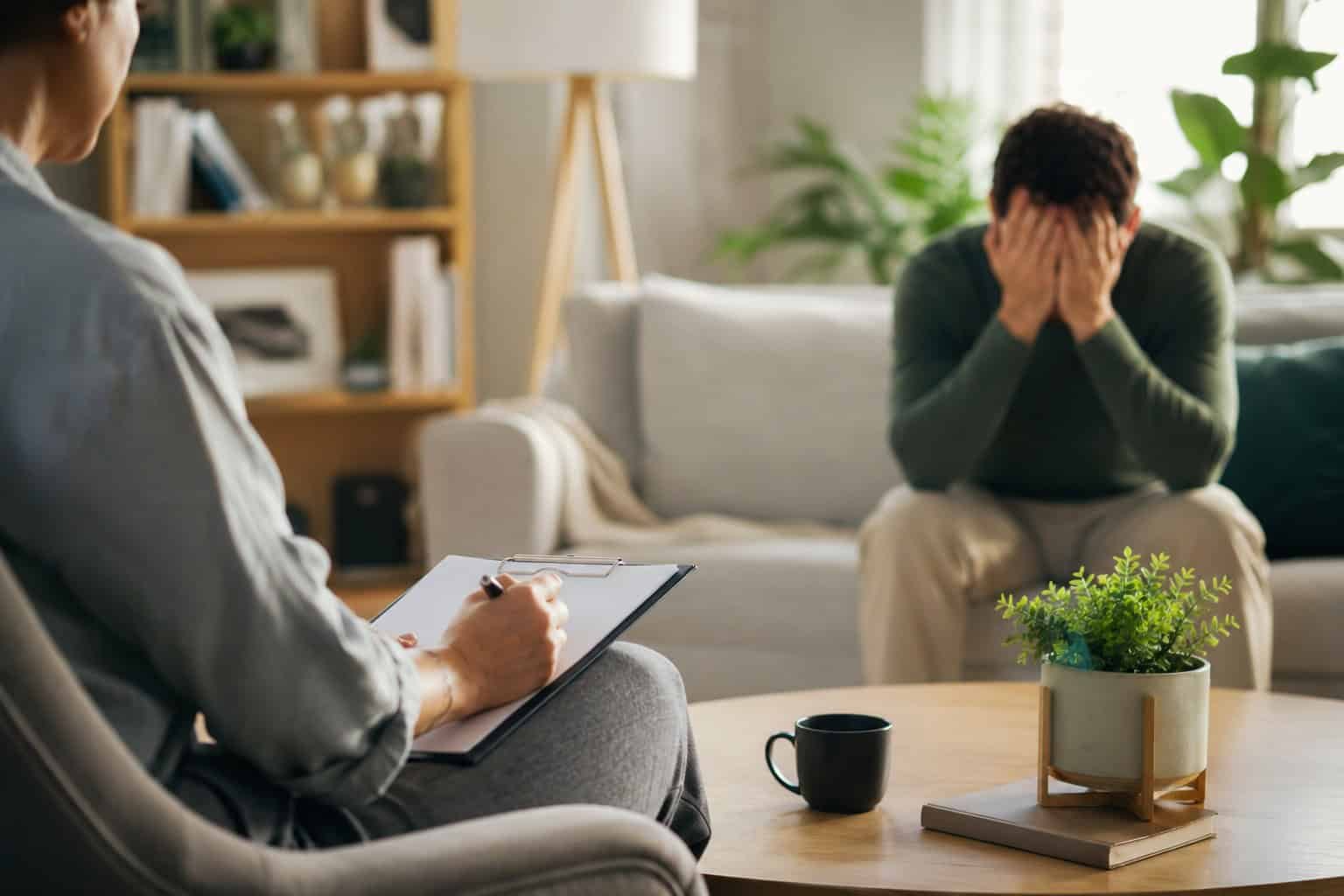 Representing depression counseling session