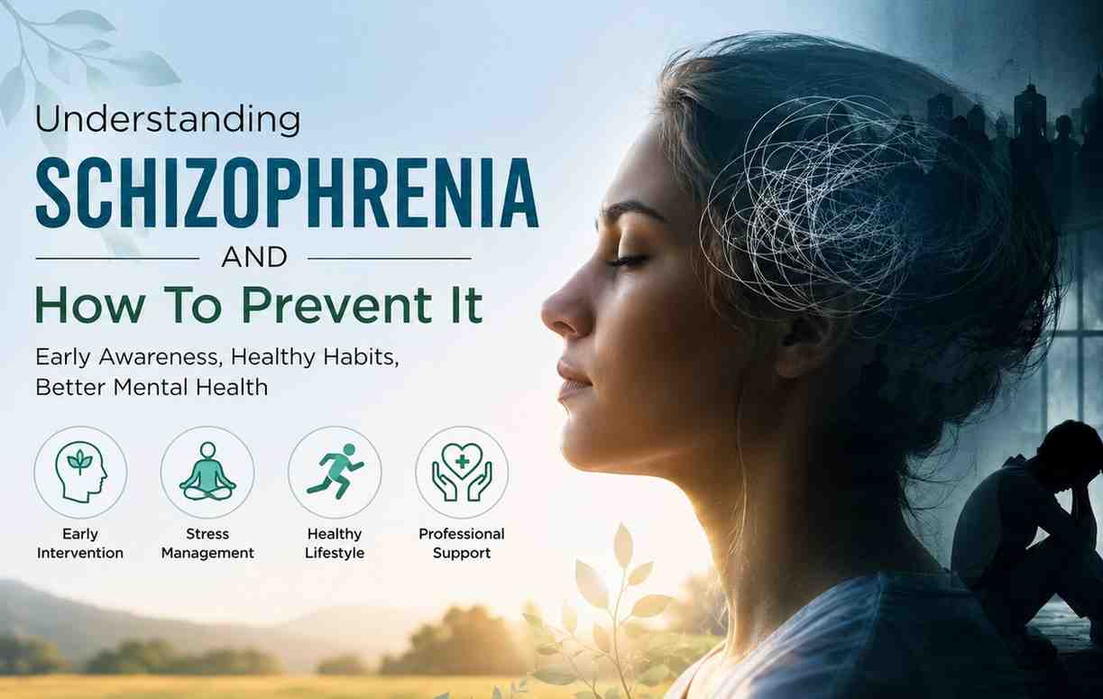 Blog banner of blog how to prevent schizophrenia