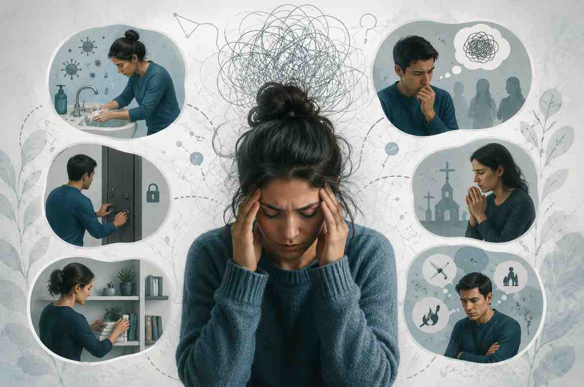 A person suffering from OCD