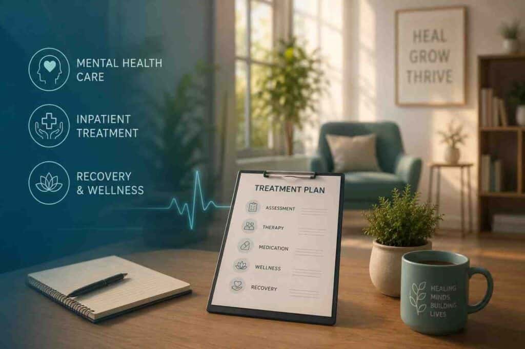typical costs for inpatient mental health treatment